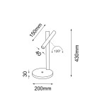 Table lamps - Shilo Yabu G Table Lamp - Black (430 mm) 2031 - product 2