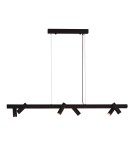 Pendant lamps - Shilo Pendant lamp Yabu 6 - Black (1200 mm) 5067 - product 1
