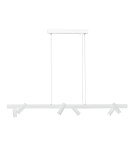 Pendant lamps - Shilo Pendant lamp Yabu 6 - White (1200 mm) 5064 - product 1