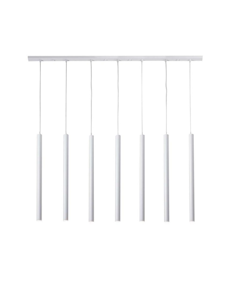Pendant lamps - Shilo Pendant lamp Yabu 7 - White (700 mm) 7576 - product kolory-swiatla.pl 1