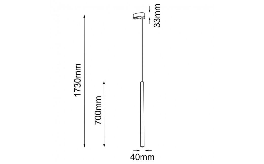 Shilo Spot Yabu T - Czarny - Szynoprzewód 3F 230V 7868