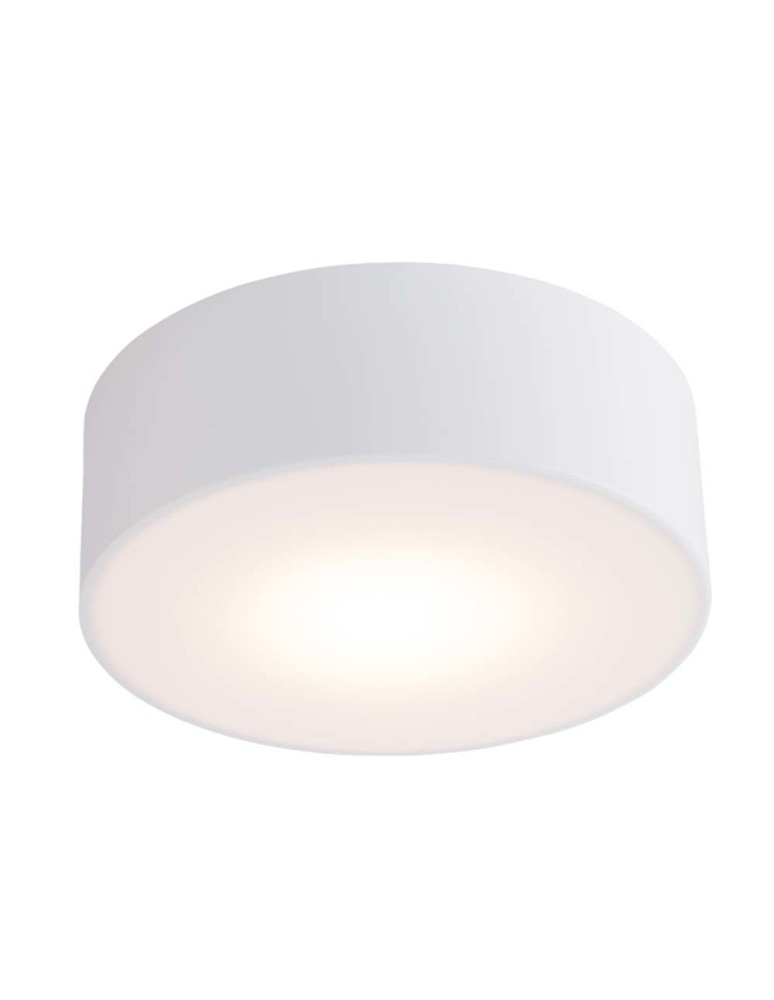Bathroom ceiling lamps - Shilo Plafond Zama - White IP44 (200 mm) 3000K 7736 - product kolory-swiatla.pl 1