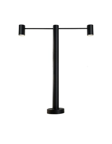 Shilo Garden Post Niseko - Anthracite (800 mm) 9922