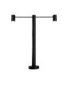 Shilo Garden Post Niseko - Anthracite (800 mm) 9922