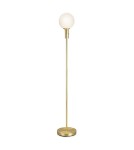 Floor lamps - Markslojd MINNA Floor 1L Brushed Brass/White 106867 - product 1