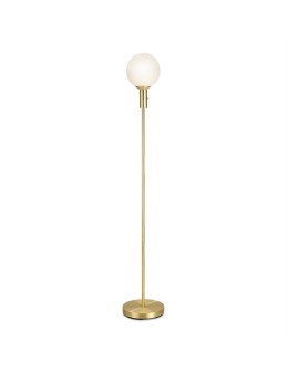 Markslojd MINNA Floor 1L Brushed Brass/White 106867