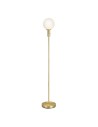 Markslojd MINNA Floor 1L Brushed Brass/White 106867