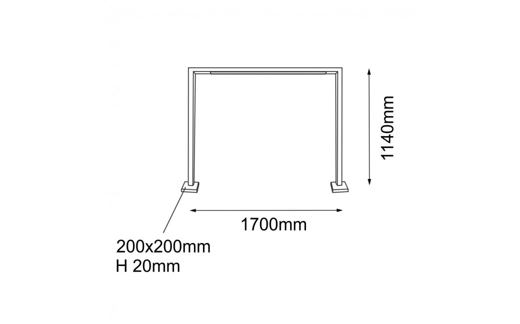 Shilo Garden Lampa stojąca ogrodowa Taketa - Antracyt (1140 mm) 9937