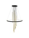 Amplex Luna Pendant Lamp - Brass matte-black 3000K 5215