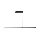 Pendant lamps over the island - Azzardo ALAMO Pendant 120 3-STEP DIMM BK Black Matte 1xLED 3 Brightness Modes AZ5766 - product 1