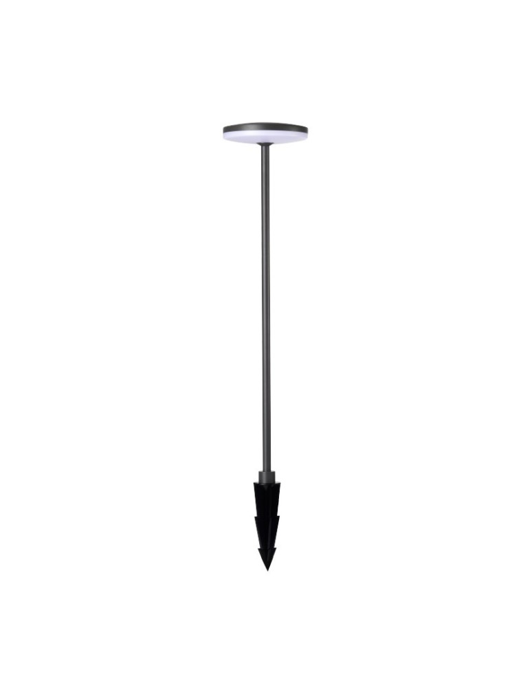 Garden lamps driven into the ground (with wedge) - Azzardo ALVA 60 IP54 DGR Dark Grey 1xLED Outdoor Lamp AZ5705. - product kolory-swiatla.pl 1