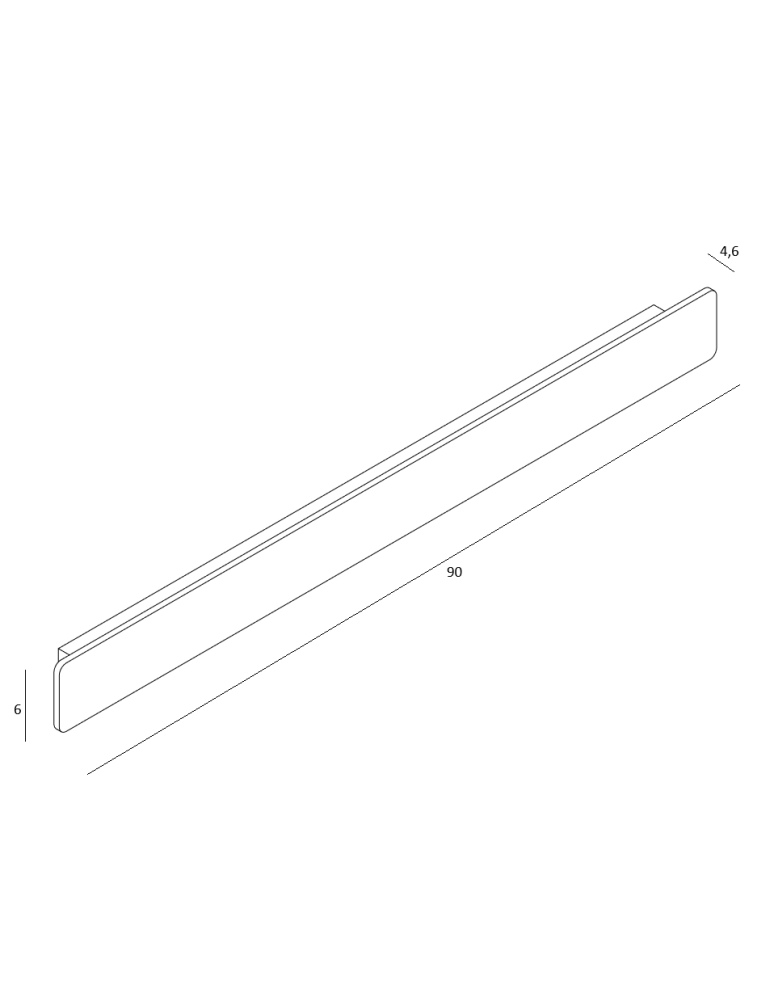 LED wall lamps - Azzardo BASENTO 90 CCT SWITCH BK Black 2xLED Light Color Change Switch AZ5894. - product kolory-swiatla.pl 2