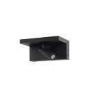Reading wall lamps - Azzardo HYLLA WALL NFC CHARGER BK Black Mat 1xLED Wall lamp with Induction Charger and USB socket AZ5910 - product 1