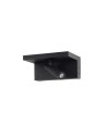 Azzardo HYLLA WALL NFC CHARGER BK Black Mat 1xLED Wall lamp with Induction Charger and USB socket AZ5910