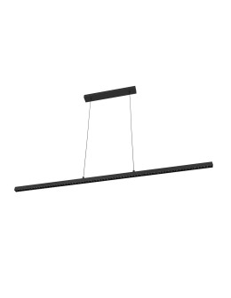 Azzardo LOTHAR 115 3000K BK Czarny Mat 1xLED Wisząca nad Wyspę Biurko Komfortowe Światło AZ6098