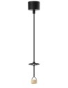 Azzardo LUCAS BASE 1R Pendant GU10 BK Black Matte 1xGU10 Pendant Lamp without Shade (shade to be ordered separately) AZ6156