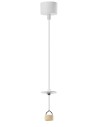 Azzardo LUCAS BASE 1R Pendant GU10 WH White 1xGU10 Pendant Lamp without Shade (shade to be ordered separately) AZ6157