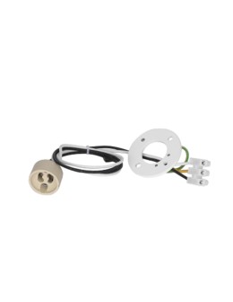 Azzardo LUCAS BASE 52 GU10 Cable with GU10 Fixture and Mounting Base without Shade AZ6151