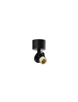Azzardo LUCAS BASE DOWNLIGHT GU10 BK Black 1xGU10 Ceiling/Wall Spotlight without Shade (shade to be ordered separately)...