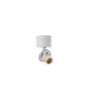 Adjustable ceiling lamps - spots - Azzardo LUCAS BASE DOWNLIGHT GU10 WH White 1xGU10 Ceiling/Wall Reflector without Shade (shade to be ordered separately) AZ6106 - product 1