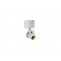 Azzardo LUCAS BASE DOWNLIGHT GU10 WH Biały 1xGU10 Reflektor Sufitowy/Ścienny bez Klosza (klosz zamawiany osobno) AZ6106