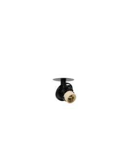 Azzardo LUCAS BASE SPOT GU10 BK Black 1xGU10 Recessed Ceiling Base without Shade (shade to be ordered separately) AZ6190