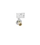Lamps for 3-phase busbars - Azzardo LUCAS BASE TRACK 3 LINE GU10 WH White 1xGU10 Reflector for 3 Phase Rail without Shade (shade ordered separately) AZ6102 - product 1