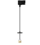 Lamps for 3-phase busbars - Azzardo LUCAS BASE TRACK 3 LINE Pendant GU10 BK Black 1xGU10 for 3 Phase Rail Pendant without Shade AZ6154 - product 1