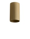 Azzardo LUCAS RIBBED TUBE 10 BRASS GOLD Brass/Gold Anodized Fluted Shade Tube for Completed Lamp AZ6128
