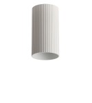Lampshades of lighting systems - Azzardo LUCAS RIBBED TUBE 10 WH White Fluted Tube Shade for Completed Lamp AZ6127 - product 1