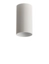 Azzardo LUCAS RIBBED TUBE 10 WH White Fluted Tube Shade for Completed Lamp AZ6127