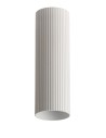 Azzardo LUCAS RIBBED TUBE 50 WH White Fluted Tube Shade for Completed Lamp AZ6147