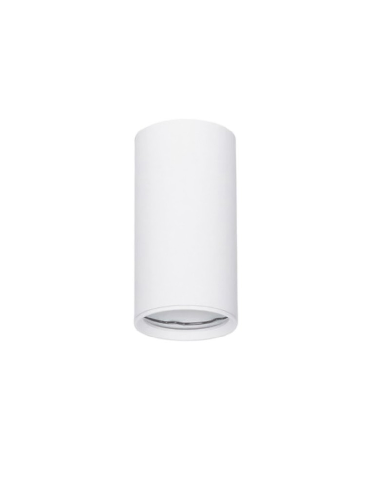 Lampshades of lighting systems - Azzardo LUCAS TUBE 10 WH White Tuba Shade for Completed Lamp AZ6114 - product kolory-swiatla.pl 1