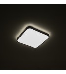 LED Plafonds - Nowodvorski AGNES SQUARE LED PRO Ceiling Lamps Plafond Max power 16W LED IP44 3000K Black 10983 - product 2