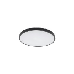 Nowodvorski AGNES ROUND LED PRO  Lampy sufitowe Plafon Max moc 22W LED IP44 4000K Czarny 10972