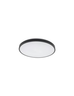 Nowodvorski AGNES ROUND LED PRO  Lampy sufitowe Plafon Max moc 22W LED IP44 4000K Czarny 10972