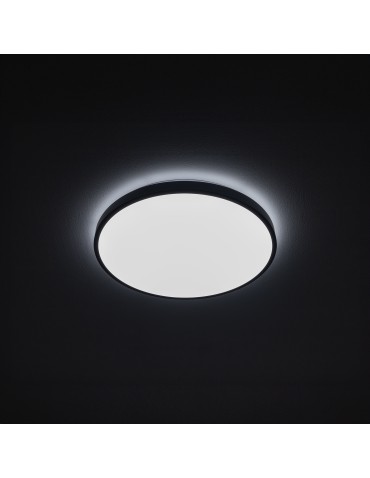 Nowodvorski AGNES ROUND LED PRO  Lampy sufitowe Plafon Max moc 22W LED IP44 4000K Czarny 10972 - produkt 2