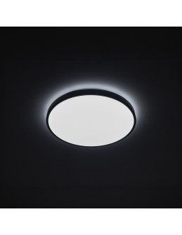 Nowodvorski AGNES ROUND LED PRO  Lampy sufitowe Plafon Max moc 22W LED IP44 4000K Czarny 10972 - produkt 2