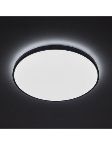 Nowodvorski AGNES ROUND LED PRO  Lampy sufitowe Plafon Max moc 32W LED IP44 4000K Czarny 10974 - produkt 2