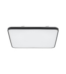 LED Plafonds - Nowodvorski AGNES SQUARE LED PRO Ceiling Lamps Plafond Max power 64W LED IP44 3000K Black 10987 - product 1