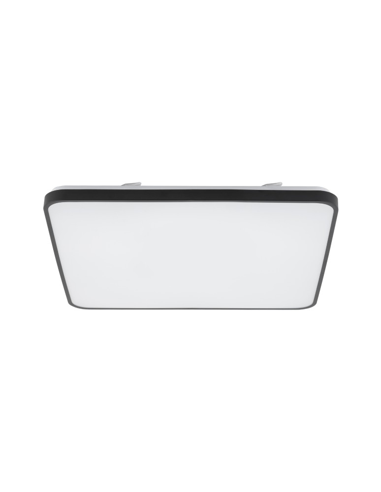 LED Plafonds - Nowodvorski AGNES SQUARE LED PRO Ceiling Lamps Plafond Max power 64W LED IP44 3000K Black 10987 - product kolory-swiatla.pl 1