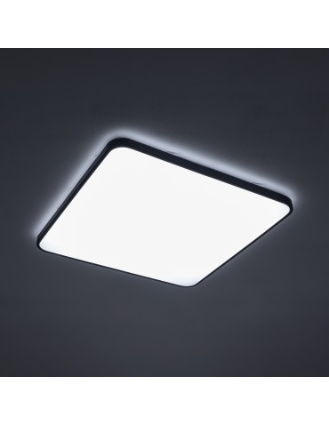 Nowodvorski AGNES SQUARE LED PRO  Lampy sufitowe Plafon Max moc 64W LED IP44 4000K Czarny 10988 - produkt 2