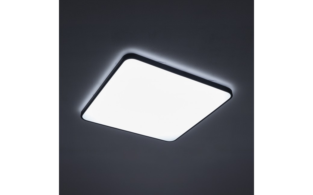 Nowodvorski AGNES SQUARE LED PRO Lampy sufitowe Plafon Max moc 64W LED IP44 4000K Czarny 10988