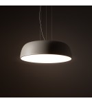 Modern pendant lamps - Nowodvorski SATELLITE M Ceiling lamps Pendant lamps Max wattage 25W only LED E27 Silk gray 11231 - product 2