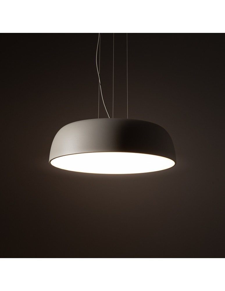 Modern pendant lamps - Nowodvorski SATELLITE M Ceiling lamps Pendant lamps Max wattage 25W only LED E27 Silk gray 11231 - product kolory-swiatla.pl 2
