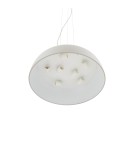 Modern pendant lamps - Nowodvorski SATELLITE M Ceiling lamps Pendant lamps Max wattage 25W only LED E27 Silk gray 11231 - product 6