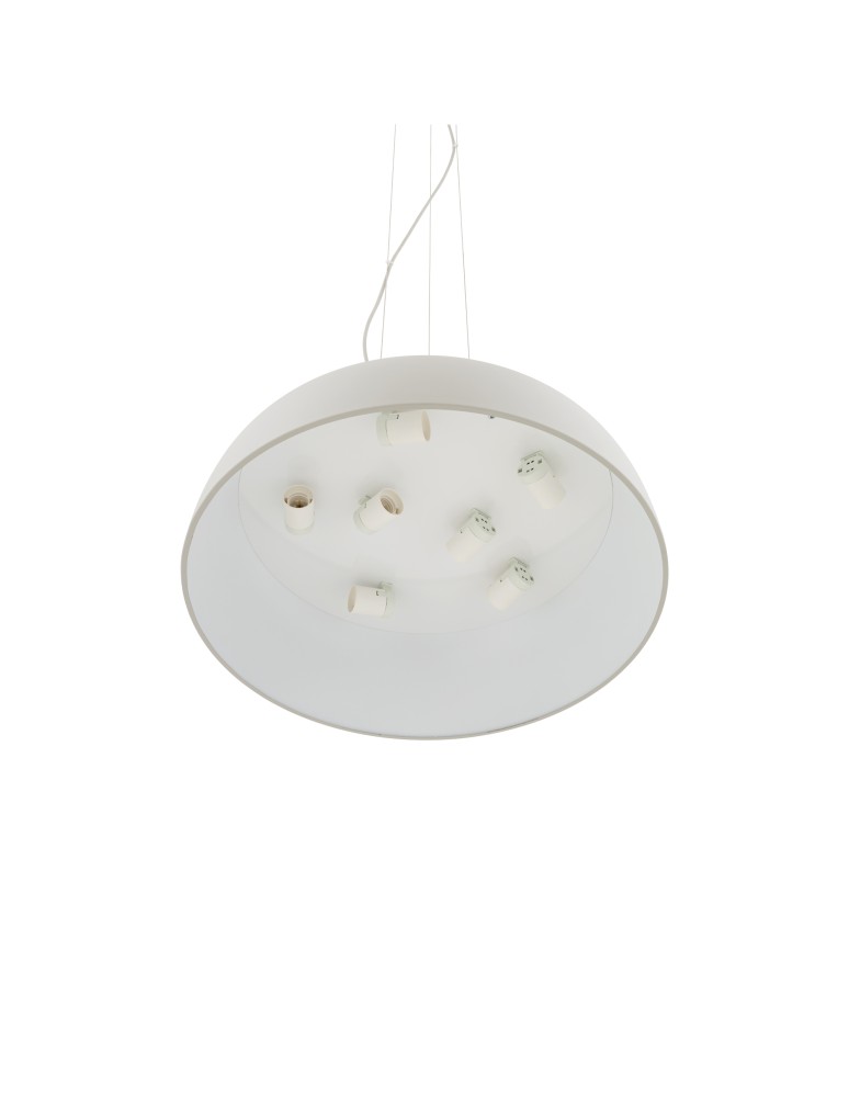 Modern pendant lamps - Nowodvorski SATELLITE M Ceiling lamps Pendant lamps Max wattage 25W only LED E27 Silk gray 11231 - product kolory-swiatla.pl 6