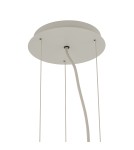 Modern pendant lamps - Nowodvorski SATELLITE M Ceiling lamps Pendant lamps Max wattage 25W only LED E27 Silk gray 11231 - product 7