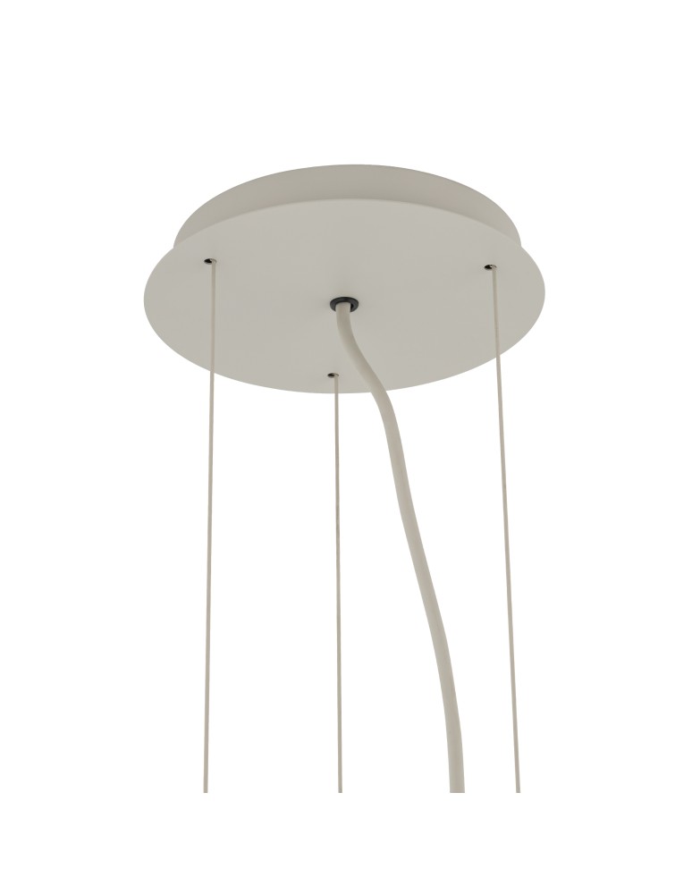 Modern pendant lamps - Nowodvorski SATELLITE M Ceiling lamps Pendant lamps Max wattage 25W only LED E27 Silk gray 11231 - product kolory-swiatla.pl 7