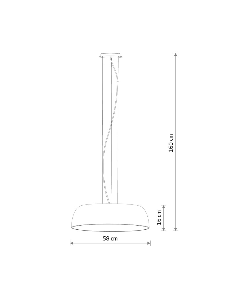 Modern pendant lamps - Nowodvorski SATELLITE M Ceiling lamps Pendant lamps Max wattage 25W only LED E27 Silk gray 11231 - product kolory-swiatla.pl 8